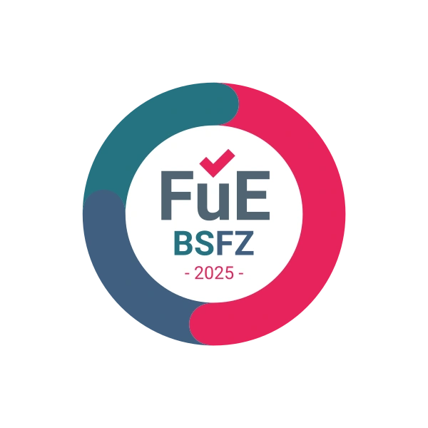 Official BSFZ Seal for Research & Development (Bescheinigungsstelle Forschungszulage)