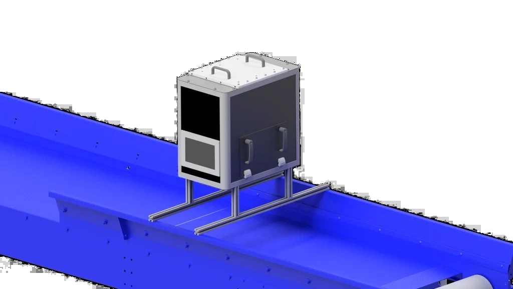UCY Q-series detection head over a conveyor